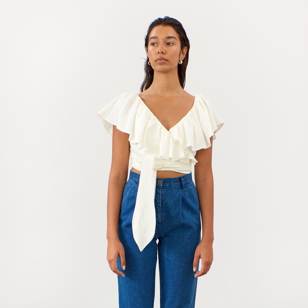 Mara Hoffman Lenora tip in black XS brand new NWT